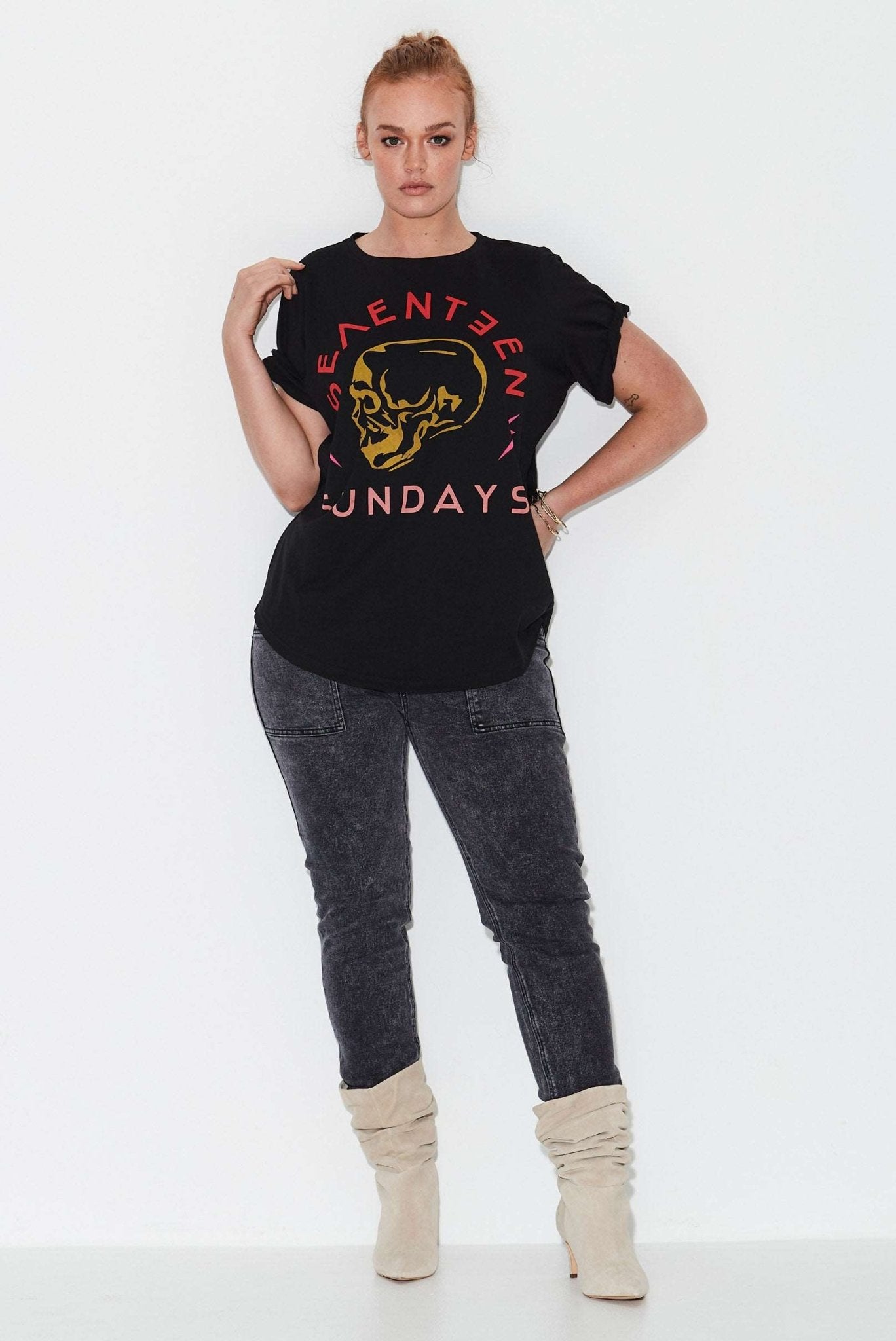 Rider Tee - Black Multi - 17 Sundays17 SundaysRider Tee - Black Multi
