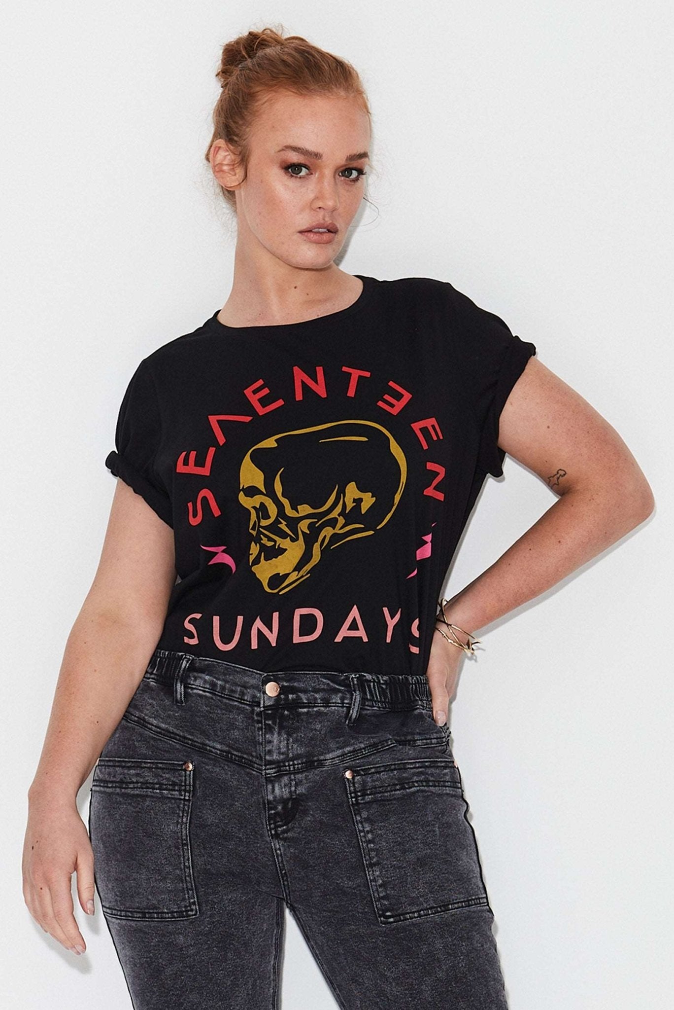 Rider Tee - Black Multi - 17 Sundays17 SundaysRider Tee - Black Multi