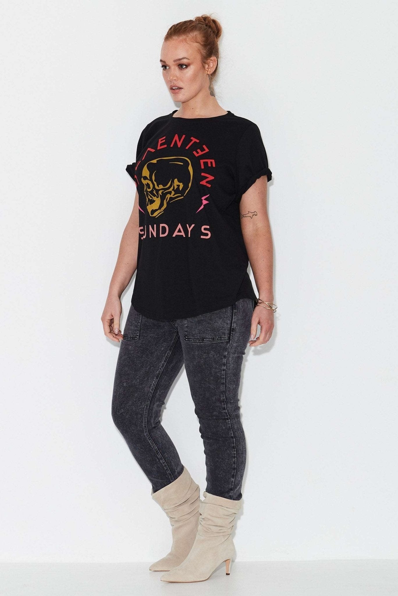 Rider Tee - Black Multi - 17 Sundays17 SundaysRider Tee - Black Multi