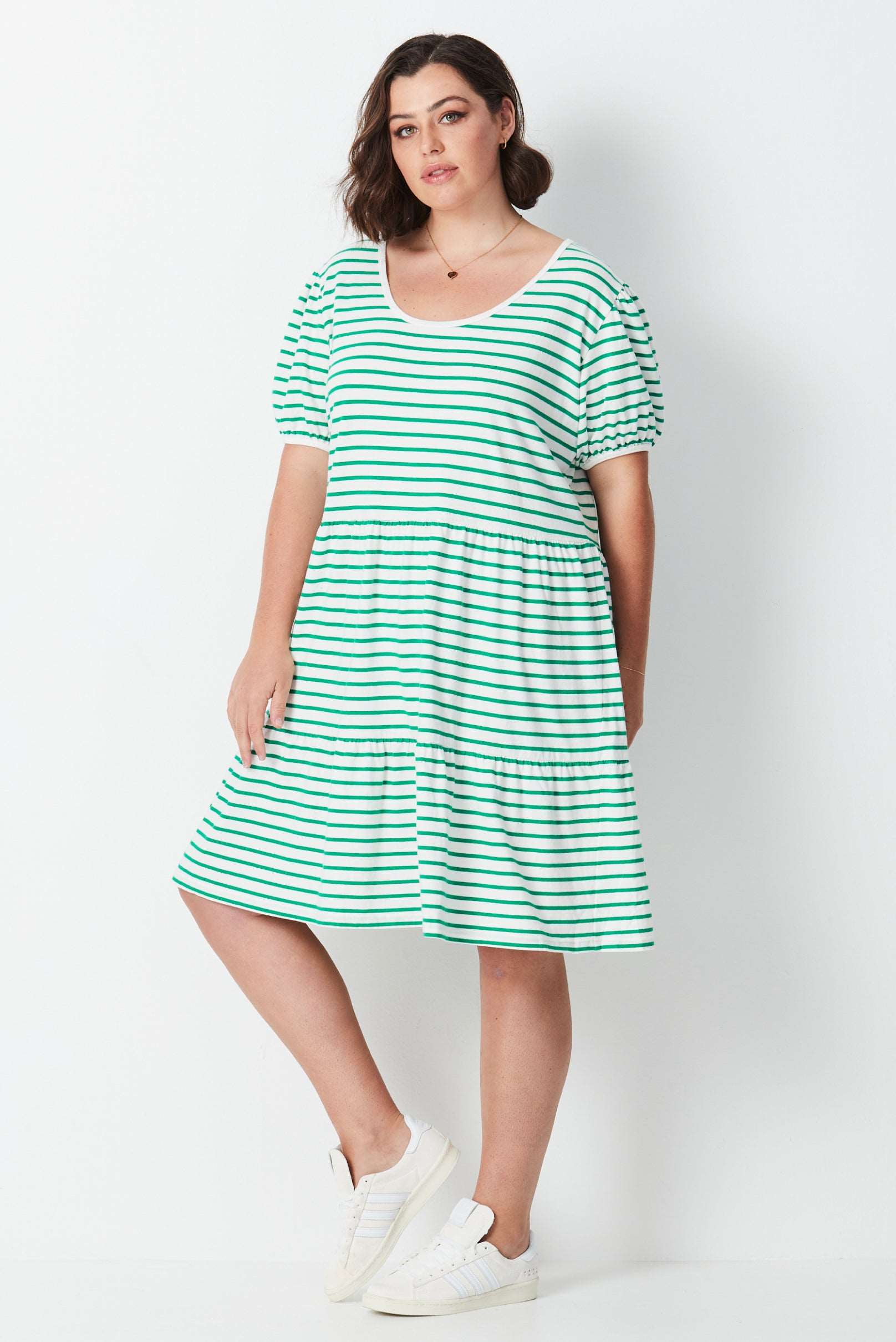 Striped Summer Jersey Dress