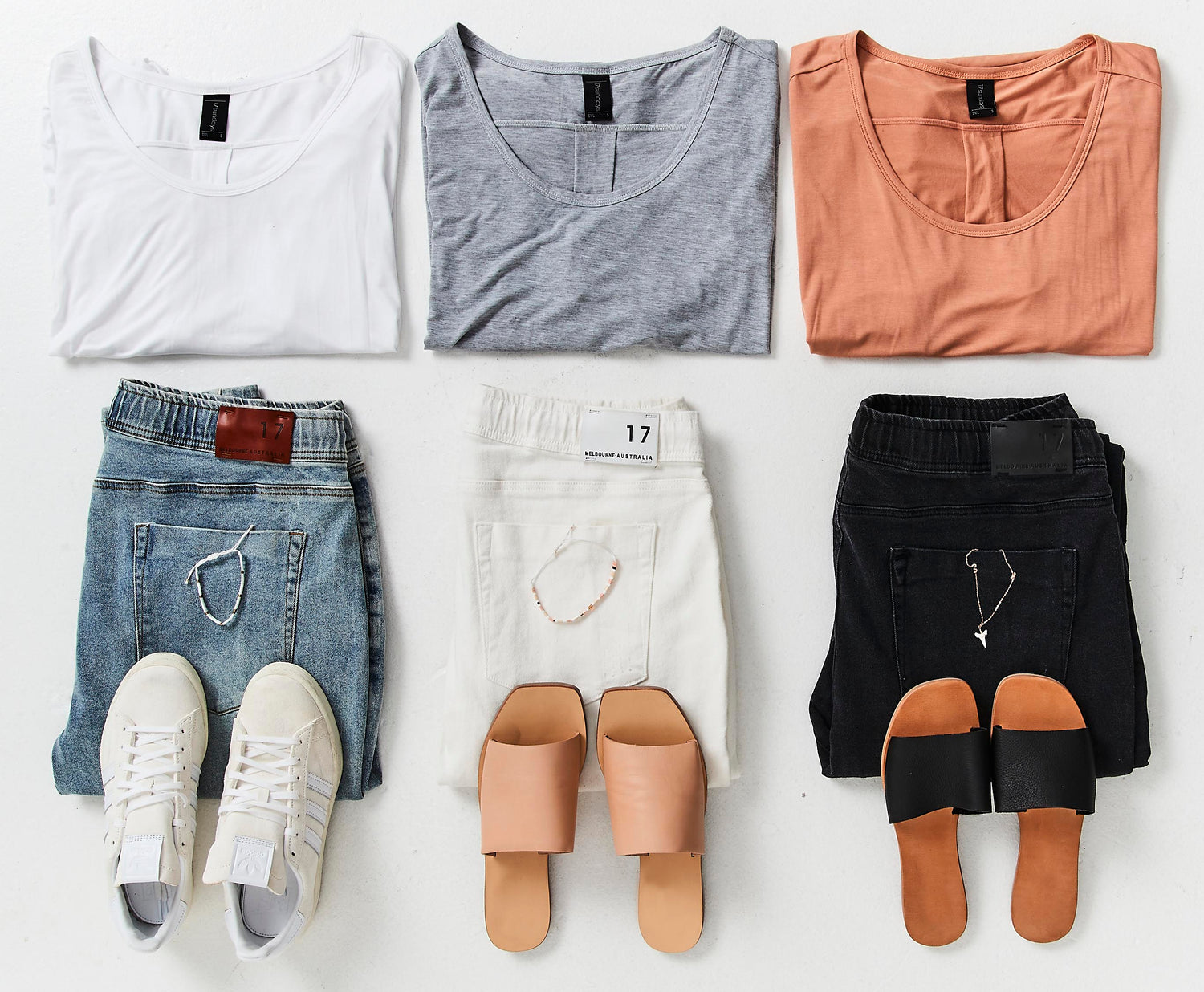 Mix and Match basics for all occasions. 