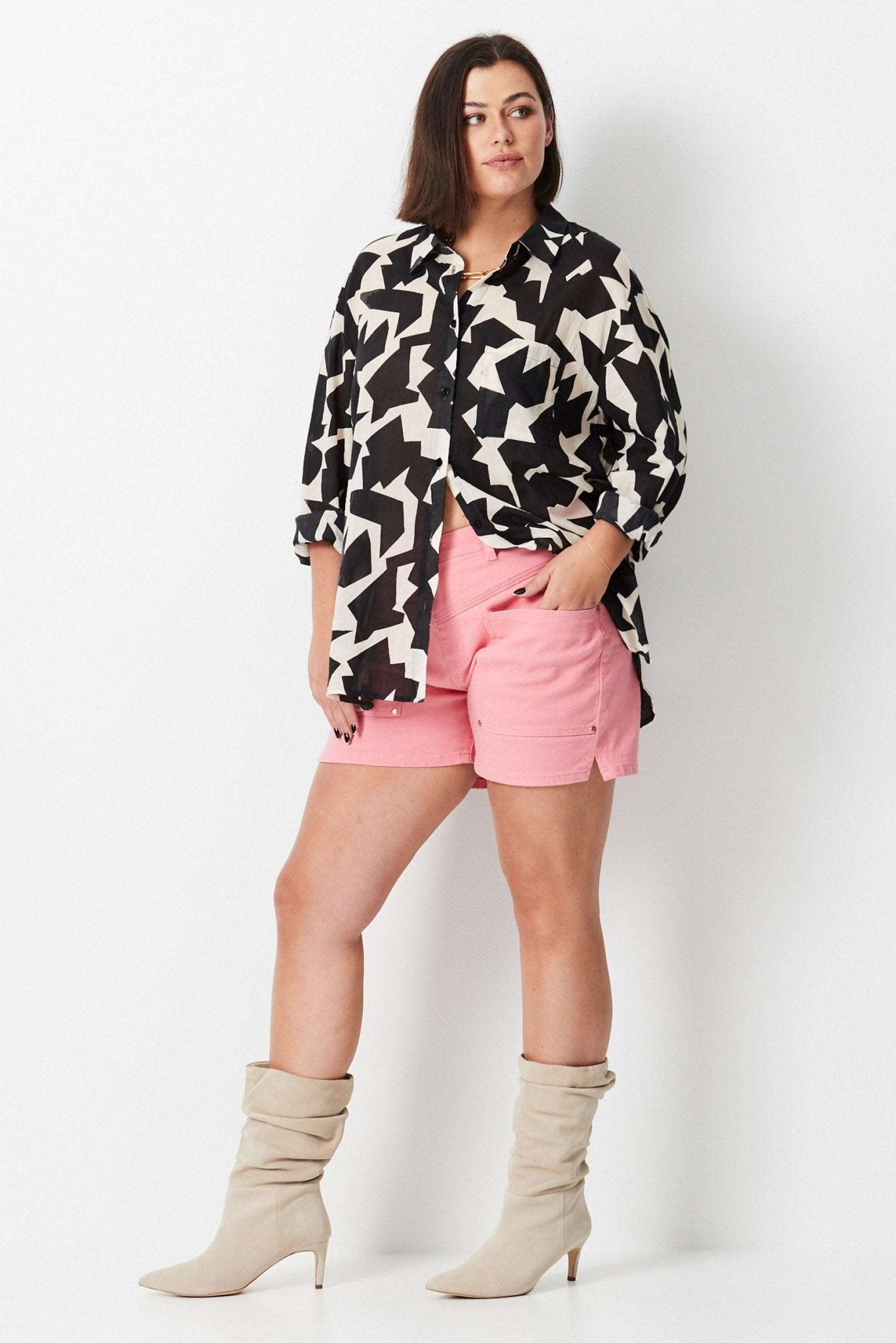 Lo - Fi Cotton Voile Shirt - Black - 17 Sundays17 SundaysLo - Fi Cotton Viole Shirt - Black