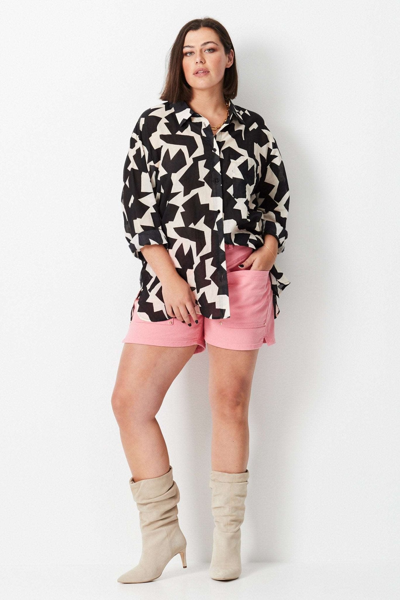 Lo - Fi Cotton Voile Shirt - Black - 17 Sundays17 SundaysLo - Fi Cotton Viole Shirt - Black