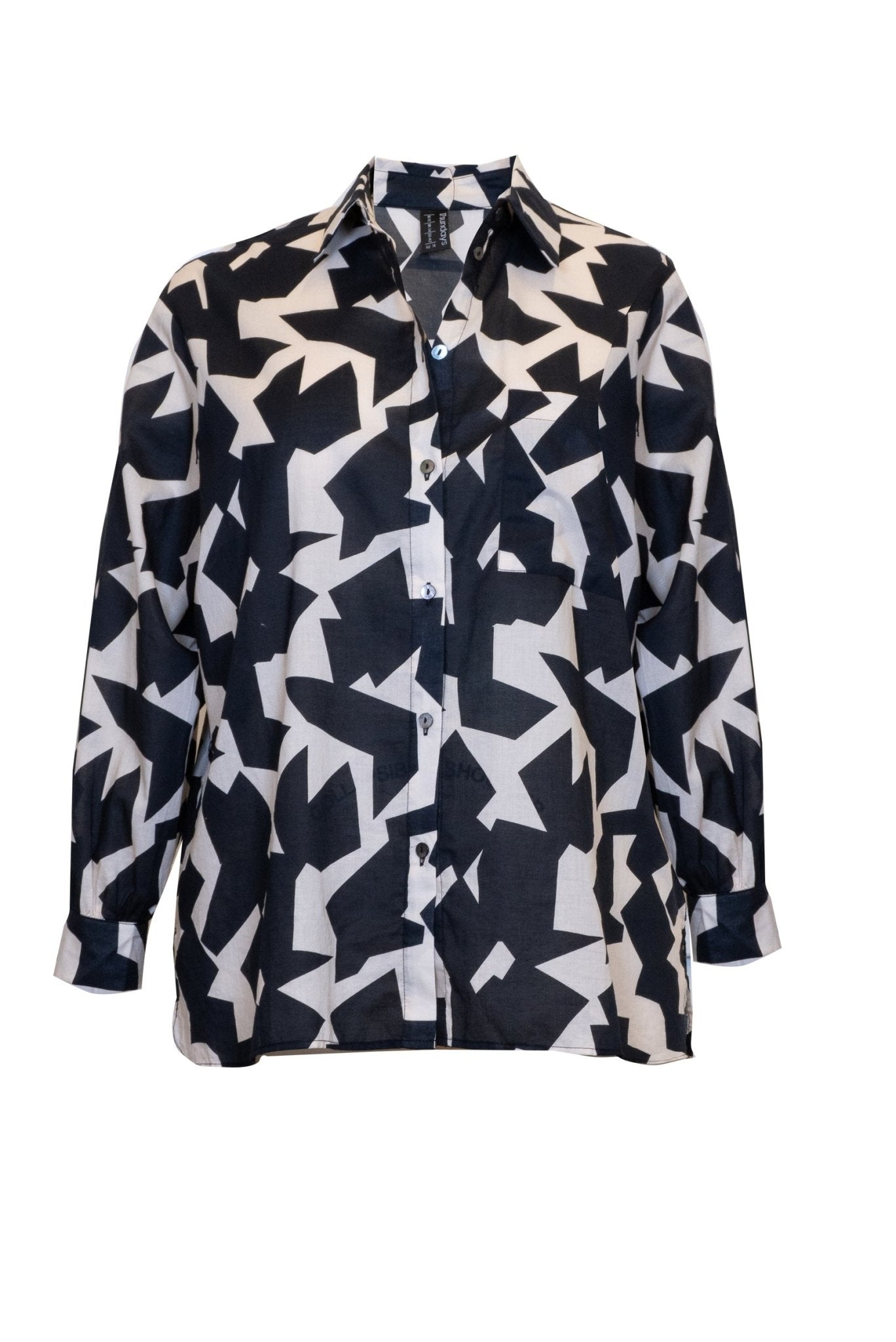 Lo - Fi Cotton Voile Shirt - Black - 17 Sundays17 SundaysLo - Fi Cotton Voile Shirt - Black