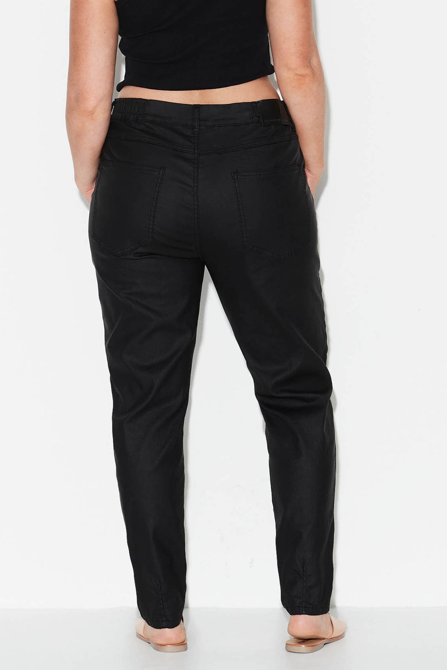 Shakers Patch Pocket Jeans- Coated