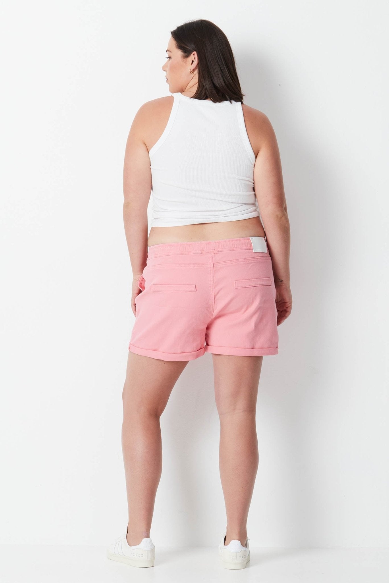 Hazy Relaxed Shorts - Washed Pink - 17 Sundays17 SundaysHazy Relaxed Shorts - Washed Pink