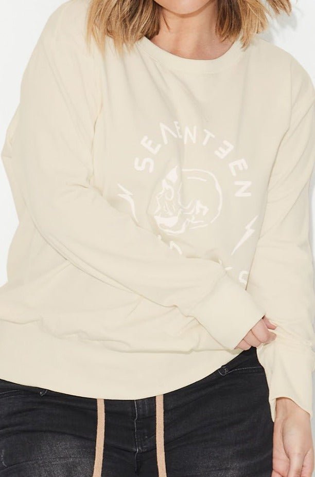 Rider Long Sleeve Top - Winter White - 17 Sundays17 SundaysRider Long Sleeve Top - Winter White